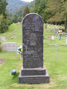 Sid Hatfield monument